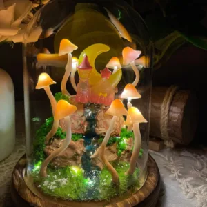 Castle Moon Mushroom Night Light