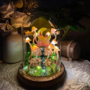Castle Moon Mushroom Night Light
