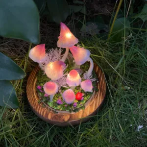 Cute Glowing Mushroom Night Light