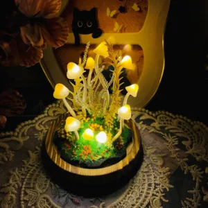 Enchanted Forest Mushroom Night Light