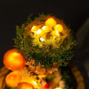 Enchanted Mushroom Forest Night Light