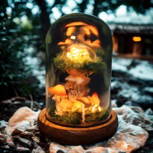 Enchanted Mushroom Forest Night Light