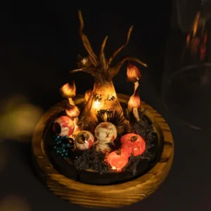 Halloween Inspired Mushroom Night Light